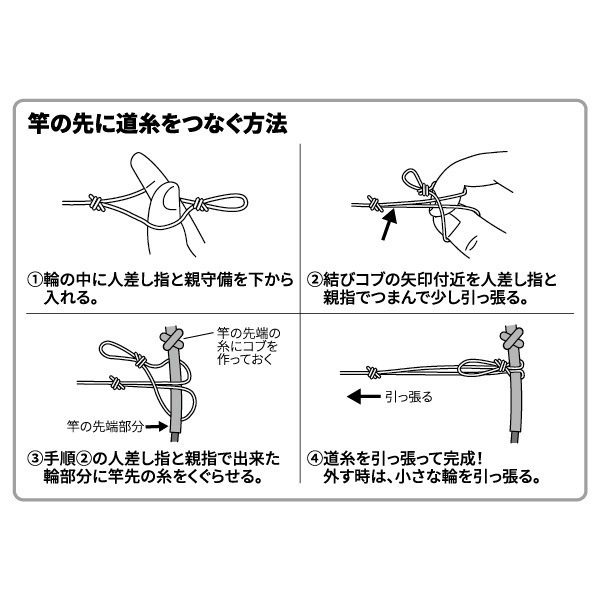 ハゼ簡単玉ウキ仕掛セット【ハゼ釣り仕掛/ウキ釣り/のべ竿】 